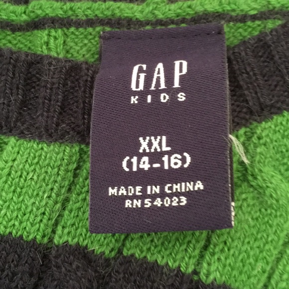 NWOT Gap Cable Knit Sweater Dress, Girl’s XXL - Picture 7 of 8